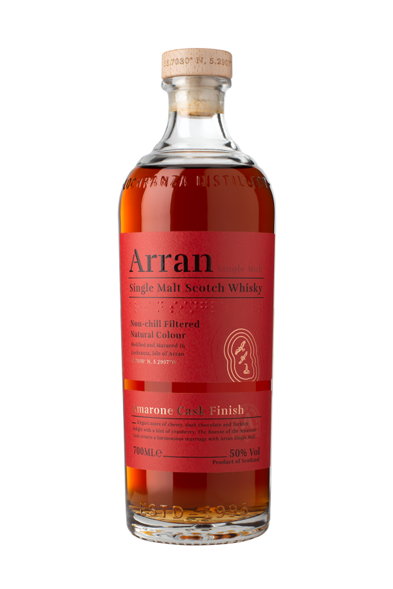 Amarone Cask Finish | Arran Whisky | A D Rattray Whisky Shop
