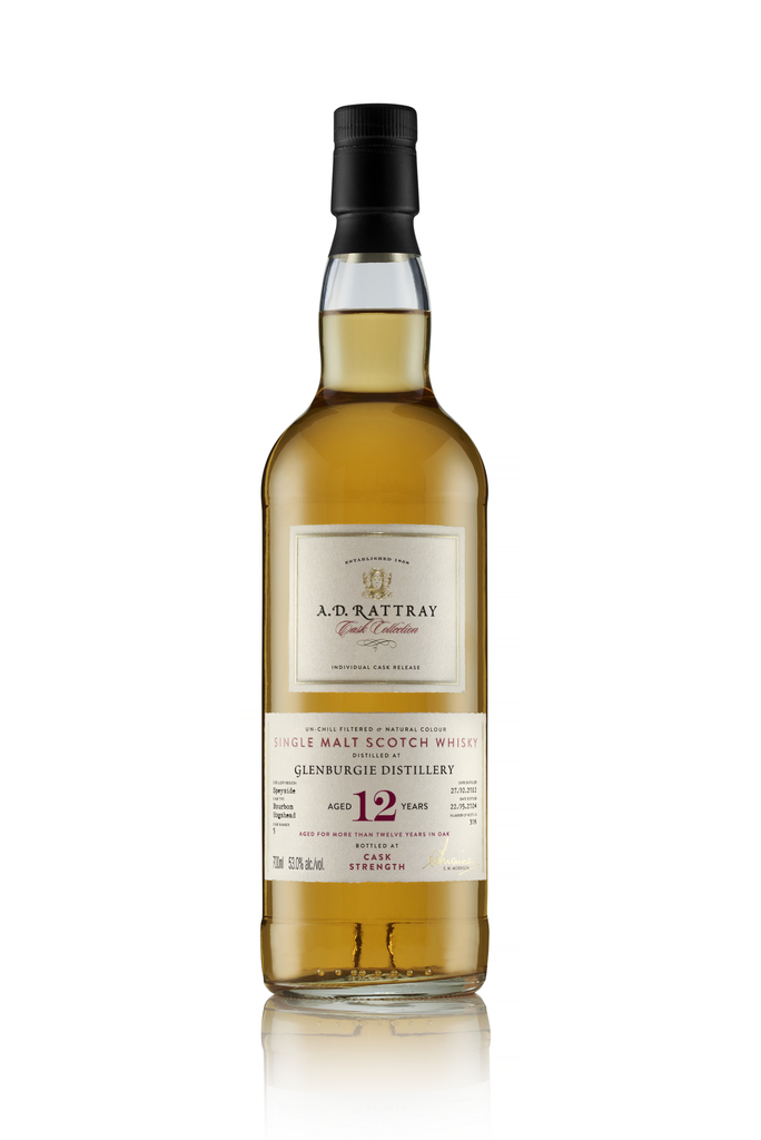 デュワラトレー グレンバーギ 12年 GLENBURGIE Rattray Glenburgie 2012 Cask Collection | A D Rattray Whisky Shop