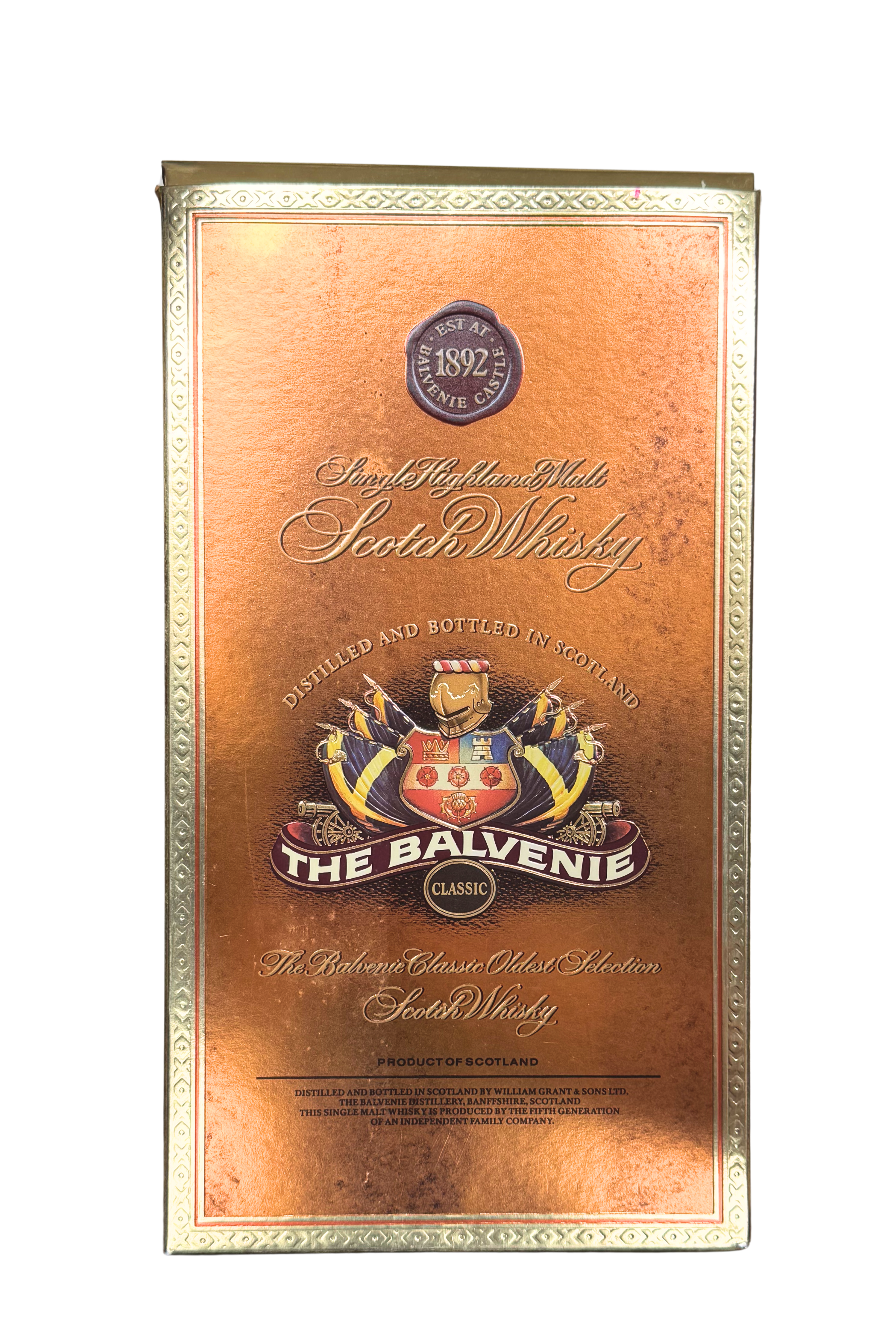 The BALVENIE 1892 クラッシック 750ml 43度 古酒 | APPS-BICENTENARIO